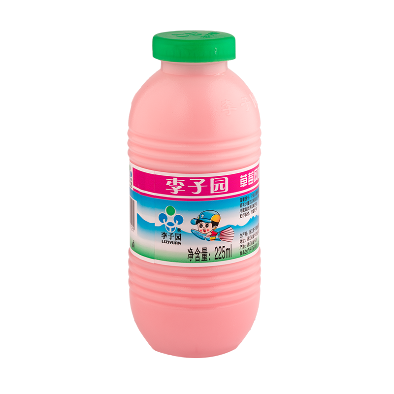 草莓風(fēng)味乳飲料，單瓶凈含量225ml